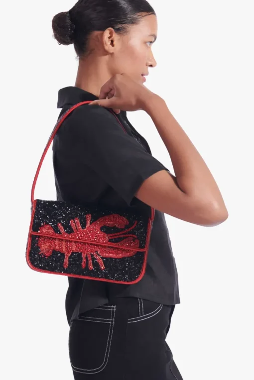 HANDBAGS STAUD - TOMMY BEADED BAG LOBSTER