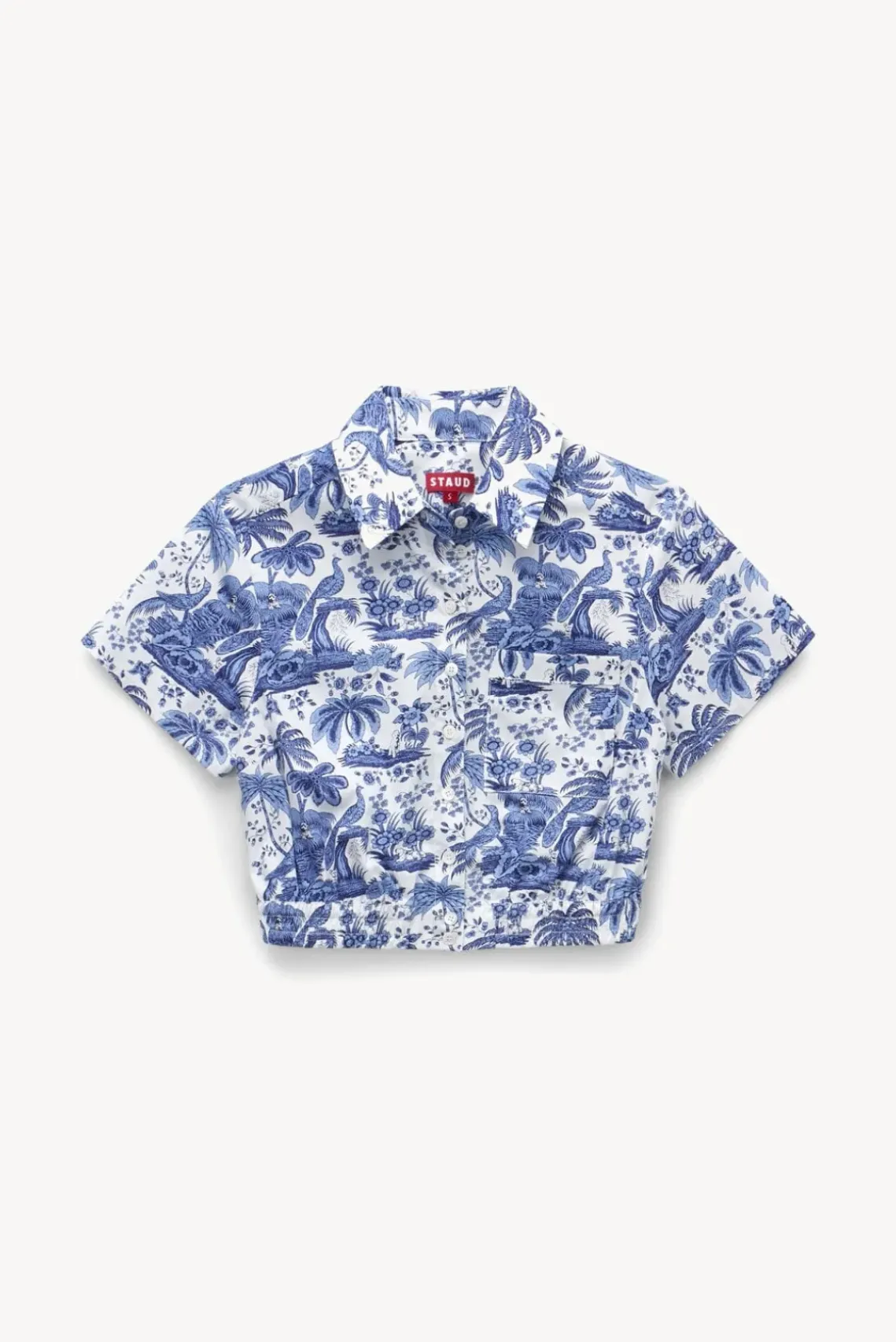 CLOTHING STAUD - TRANSIT TOP BLUE TOILE