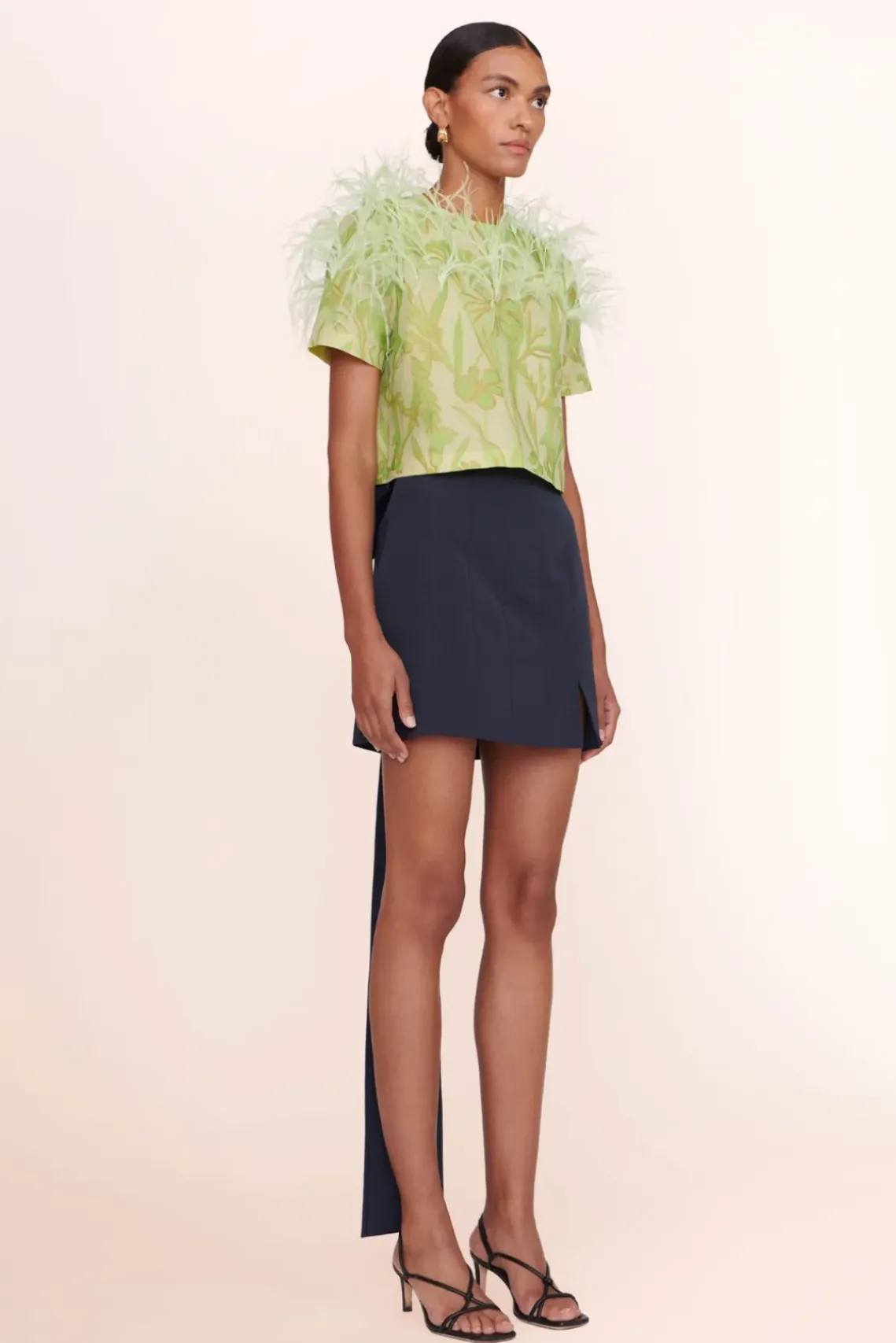 CLOTHING STAUD - VALERY SKIRT NAVY