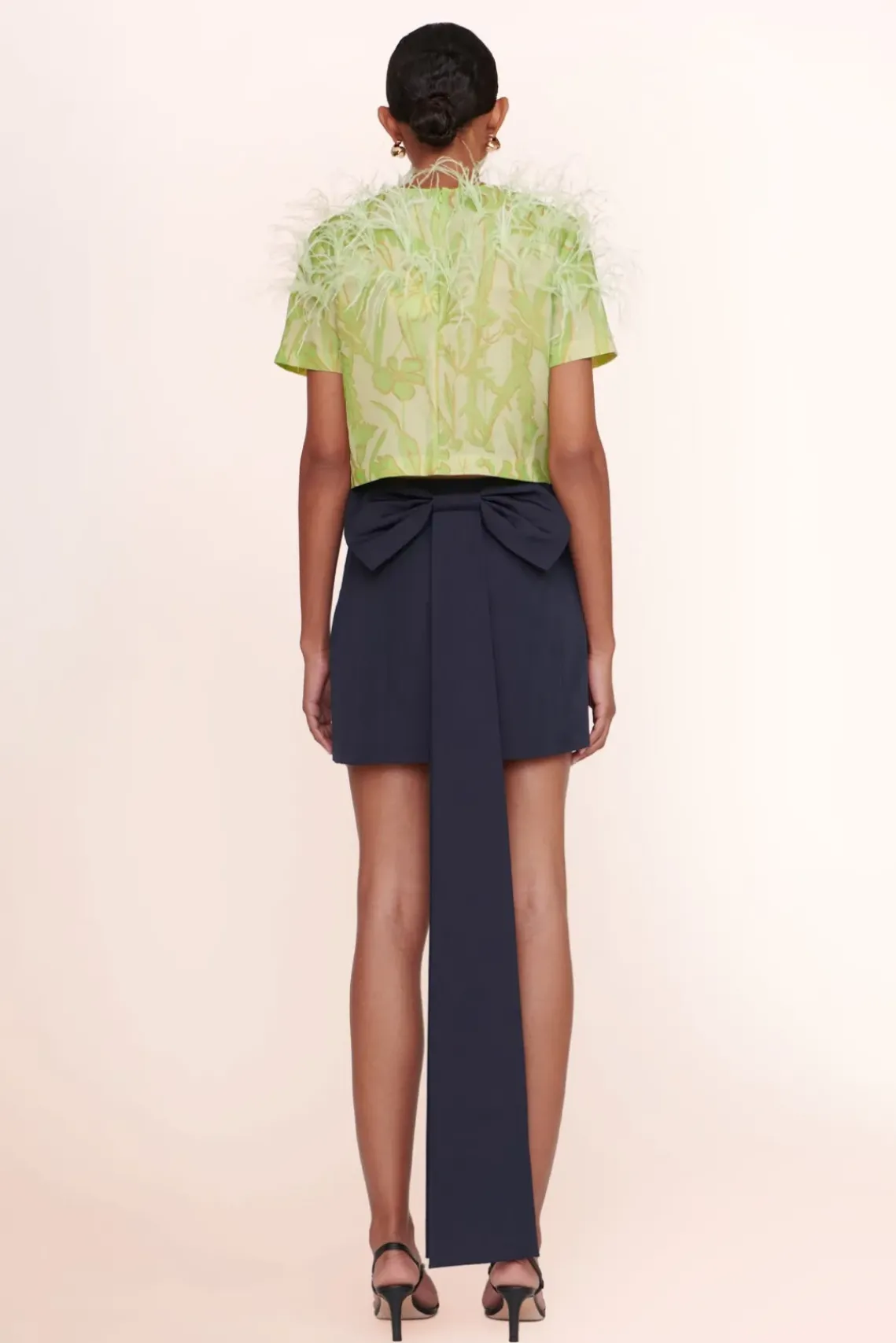 CLOTHING STAUD - VALERY SKIRT NAVY