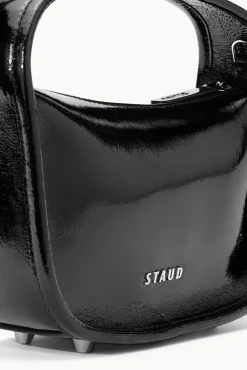 HANDBAGS STAUD - VENICE CROSSBODY BLACK PATENT