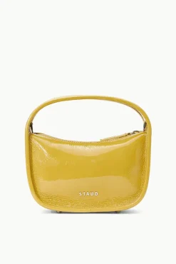 HANDBAGS STAUD - VENICE CROSSBODY PATENT FENNEL