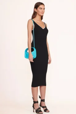 HANDBAGS STAUD - VENICE CROSSBODY PATENT PACIFIC