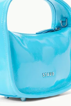 HANDBAGS STAUD - VENICE CROSSBODY PATENT PACIFIC