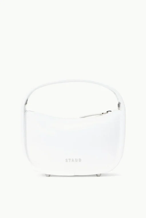 HANDBAGS STAUD - VENICE CROSSBODY PATENT WHITE