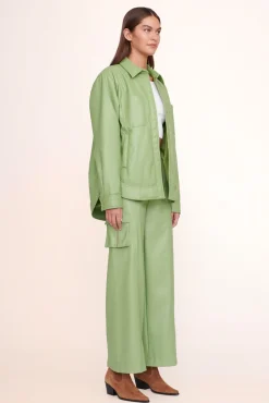 CLOTHING STAUD - VOYAGING JACKET MOSS