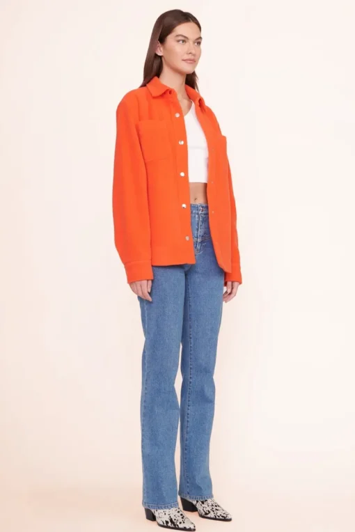 CLOTHING STAUD - VOYAGING JACKET PAPAYA