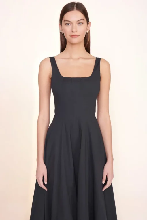 CLOTHING STAUD - WELLS DRESS BLACK