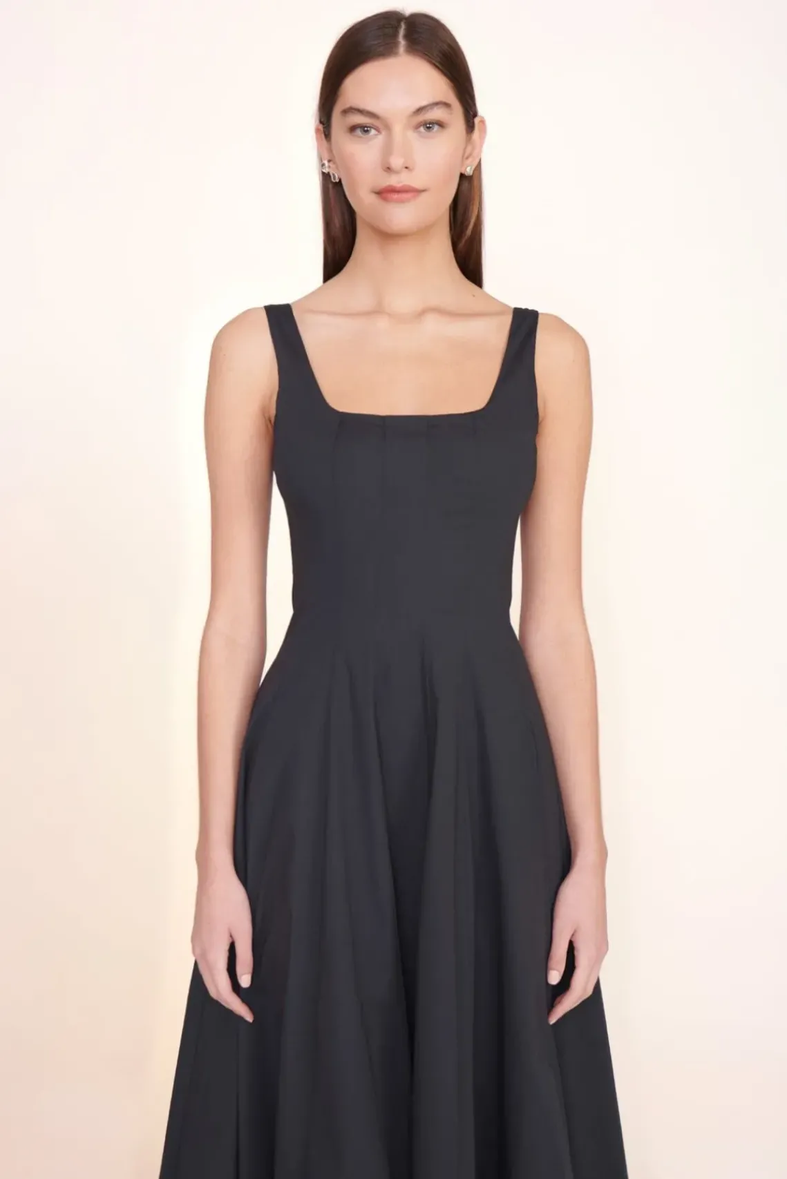 CLOTHING STAUD - WELLS DRESS BLACK