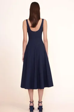 CLOTHING STAUD - WELLS DRESS NAVY