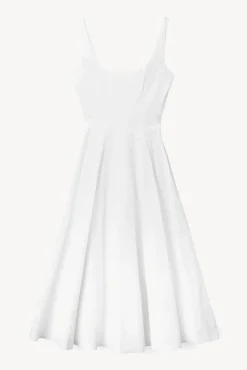 CLOTHING STAUD - WELLS DRESS WHITE