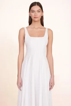CLOTHING STAUD - WELLS MAXI DRESS WHITE