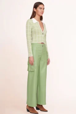 CLOTHING STAUD - WRENLEY TOP MOSS MAZE