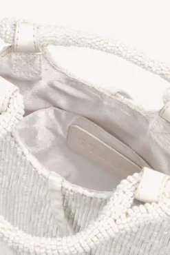 HANDBAGS STAUD - ZOE BEADED BAG CREAM SWIRL