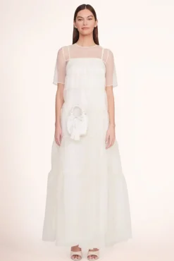 BRIDE STAUD Bridal Accessories- ZOE BEADED BAG CREAM SWIRL