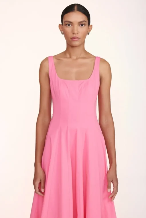CLOTHING STAUD -WELLS DRESS - PLUMERIA
